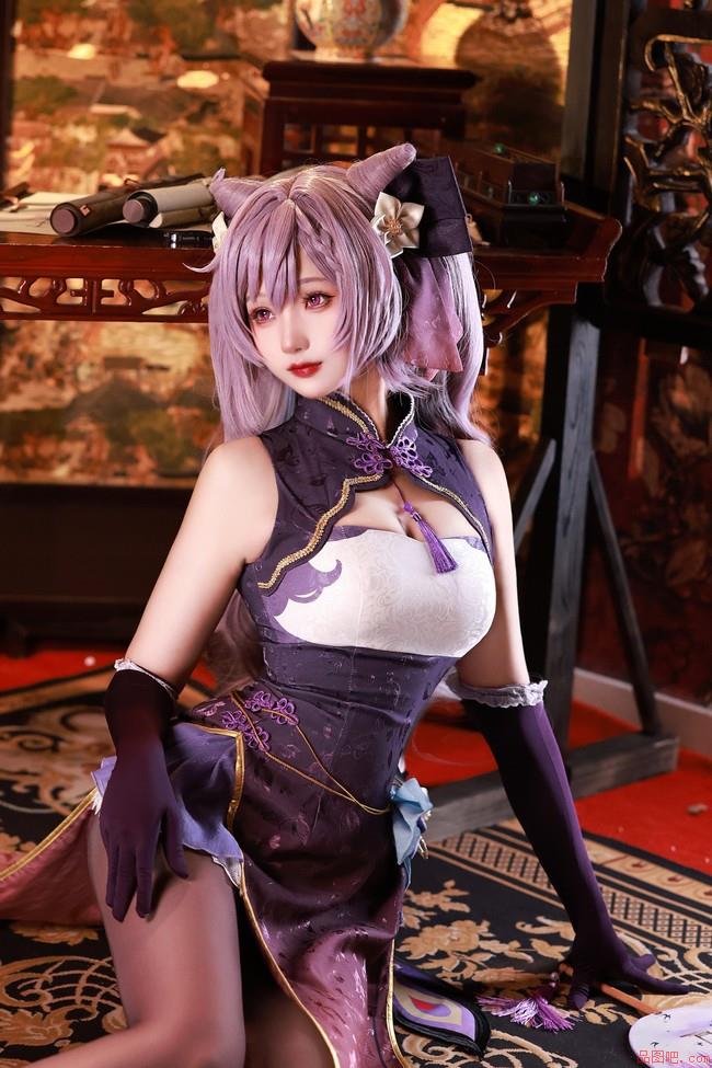 没有人能拒绝穿旗袍的刻晴吧～正片-品图吧