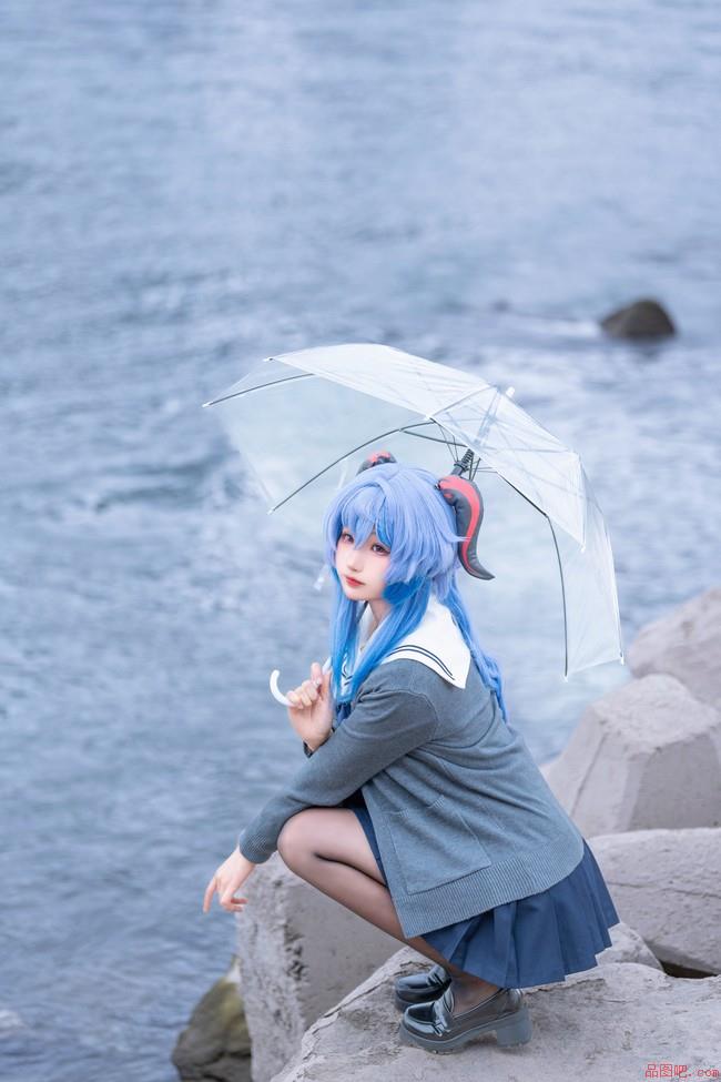 江边捡到一只jk王小美～正片-品图吧